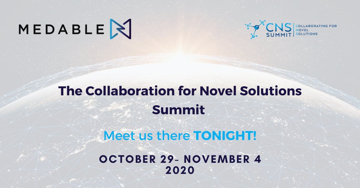 Medable (@medableinc) on Twitter photo Tonight! The <a href="/CNSSummit/">CNS Summit</a> will begin for 4 days of thought-provoking discussion on topics spanning the healthcare & pharmaceutical industries. Meet us there! Use this link: bit.ly/3oB6jKV
#DCT #innovation #pharma #healthcare Tonight! The <a href="/CNSSummit/">CNS Summit</a> will begin for 4 days of thought-provoking discussion on topics spanning the healthcare & pharmaceutical industries. Meet us there! Use this link: bit.ly/3oB6jKV
#DCT #innovation #pharma #healthcare