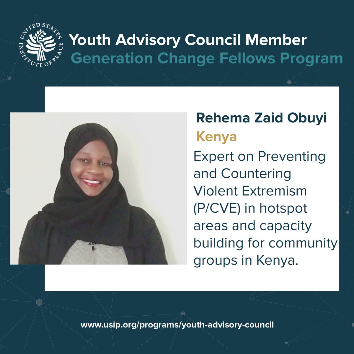 Humbled by this milestone 🙏 #UN2250
#YouthPeaceAndSecurity