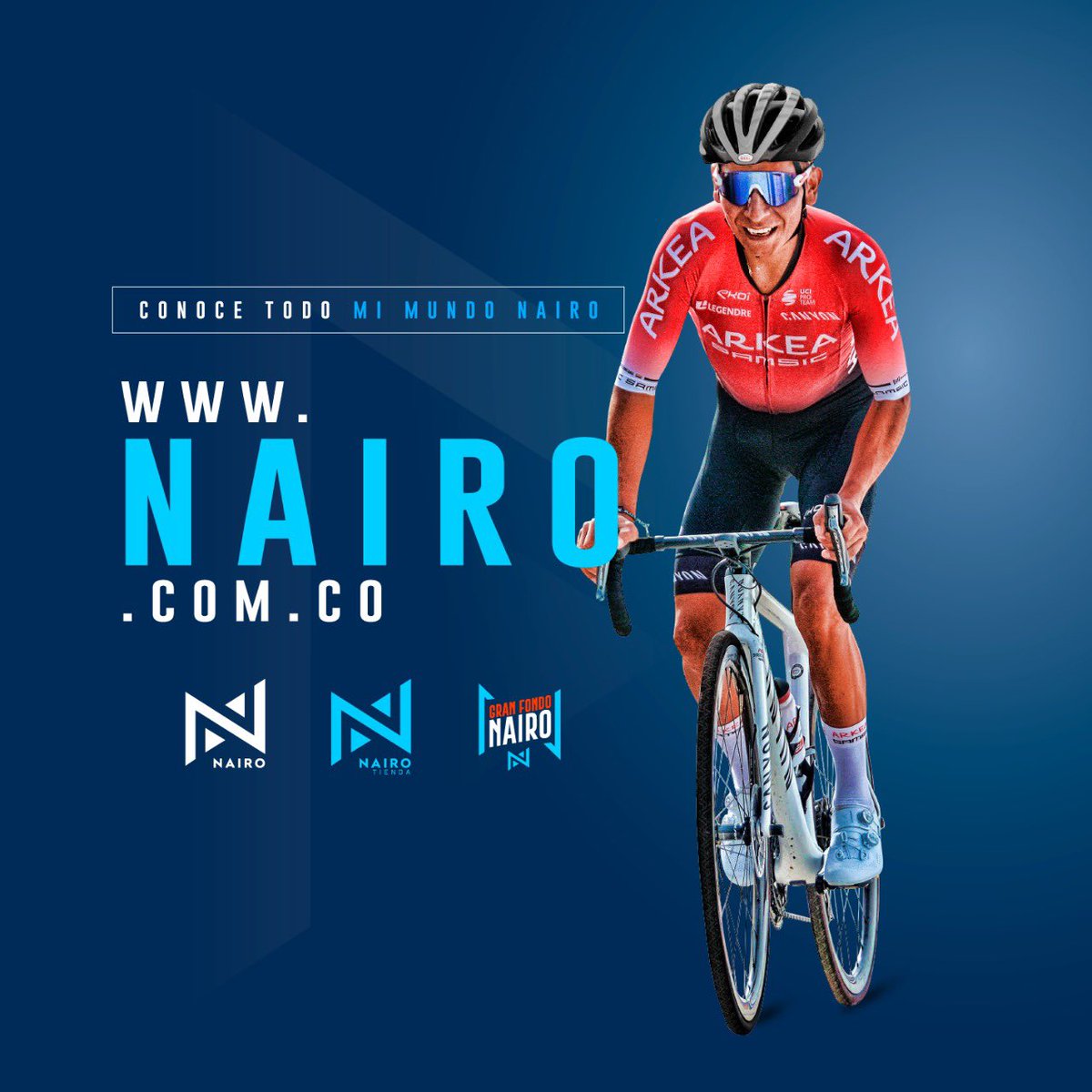 Hola amigos, hoy estoy lanzando mi página https://t.co/jP9IjdRcx6 donde conocerán mi vida y todo lo que hago en el ciclismo mundial. Encontrarán un ecommerce en donde cada prenda llevará toda mi amor por este lindo deporte ¡Espero que lo disfruten! https://t.co/S1AjLSmMih