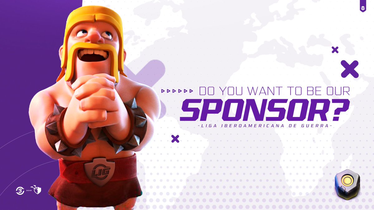 Hello guys, As you know very well, in all previous editions we have been able to offer an award to the winning clans, for this same reason, the Ibero-American War League is looking for people who like to collaborate and support this project in its 3rd edition.

#LIG 🔥