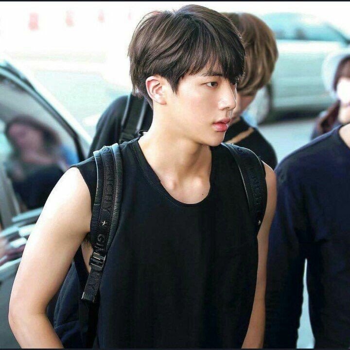Ahhh the swagthe poisethat handsome PERFECT faceAhhhh I descended at these pictures  #방탄소년단  #진  #석진  #방탄소년단진  #방탄진  #JIN  #SEOKJIN  #BTSJIN  @BTS_twt