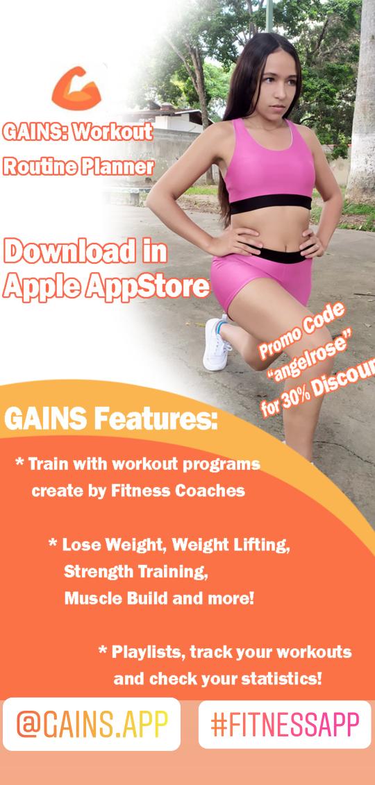 rosangeldaniela's tweet photo. #fitnessapp #app #applestore 
#download and use my code "angelrose"  and get 30% discount!
#follow in Instagram https://t.co/8oEMiK0RA4 and me @angelrose_model https://t.co/sTAHsAUpDY