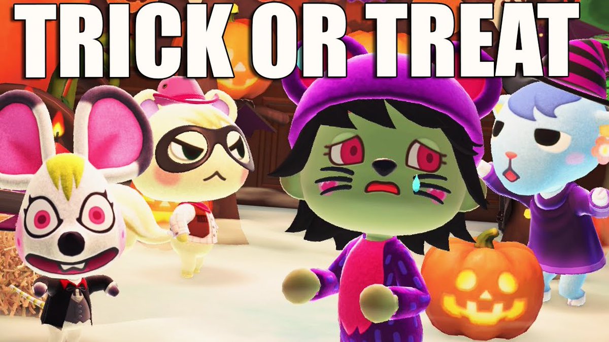 Going Trick or Treating in Animal Crossing.
NEW VIDEO: youtu.be/nfu688xSpg8 🎃