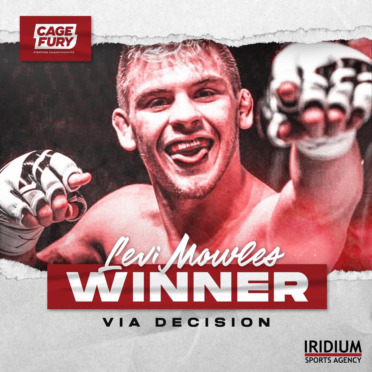 TeamIridiumISA's tweet photo. 🎉 #TeamIridium killer @Mowles_JiuJitsu gets it done in the @CFFCMMA main event &amp; improves to 14-4 tonight at #CFFC86 👊🏽 #TheDarkside https://t.co/X5jOagPNM5