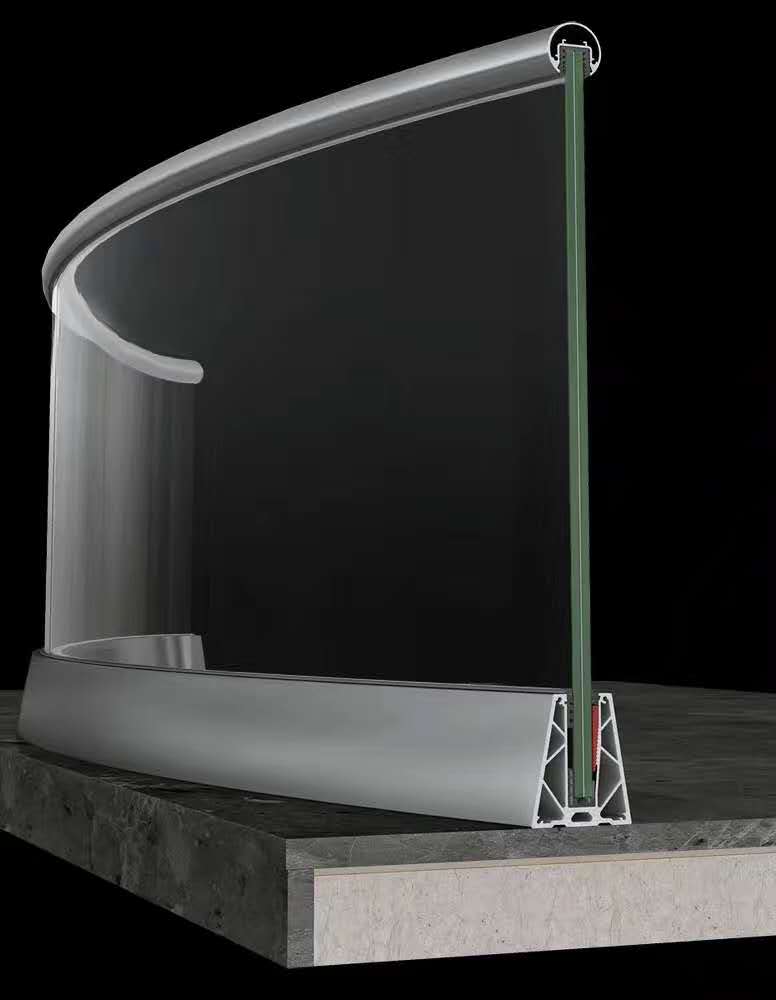 BenLun7's tweet photo. Frameless Glass Balcony Railing # #aluminum #frameless #railing #handrail https://t.co/UgAVQ2qnrv