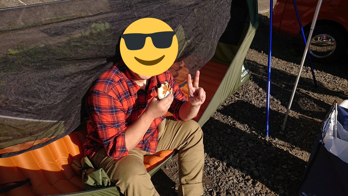 utauta0826's tweet photo. 同僚とのキャンプで浮かれるオッサンがこちらです。
#CSD20
#campspacedoshi
#HAVENTENT https://t.co/VoG7tyhx5X