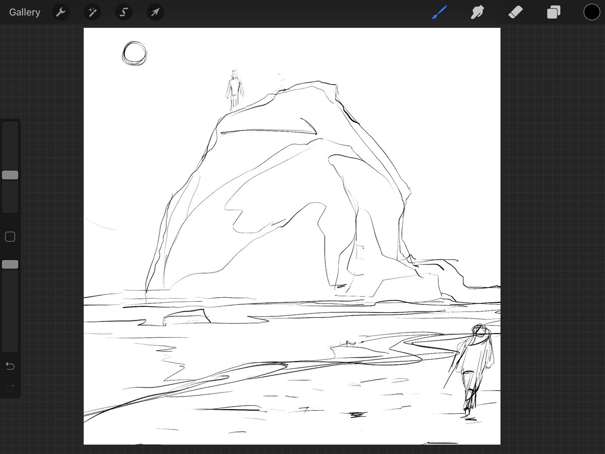 Streaming a little (spooky? Maybe?) drawing!

https://t.co/QW1ggeqtsA 
