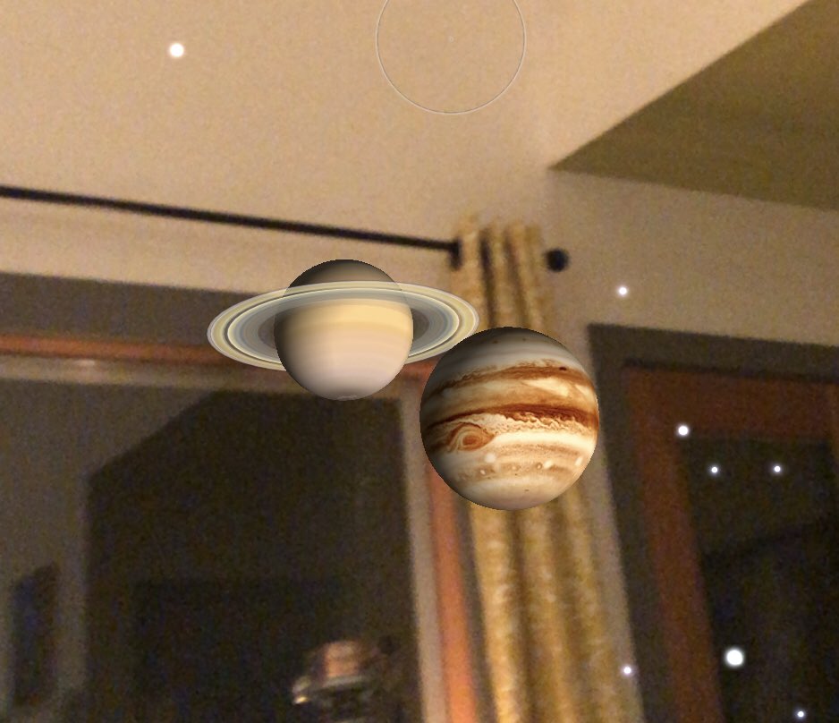 Looking at a constellation app to see the planets aligning this eve, it occurs to me how pissed Galileo would be at how casual it is now to understand the night sky