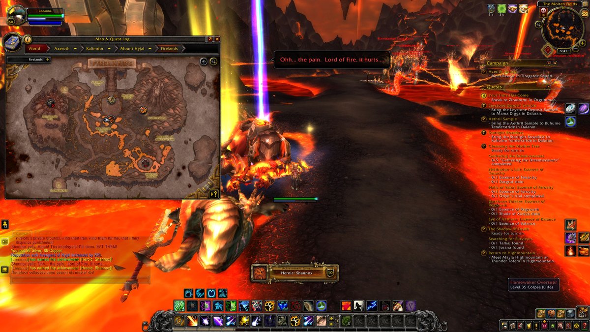 SunshineLSpenc's tweet image. #Heroic #Firelands #Warcraft
