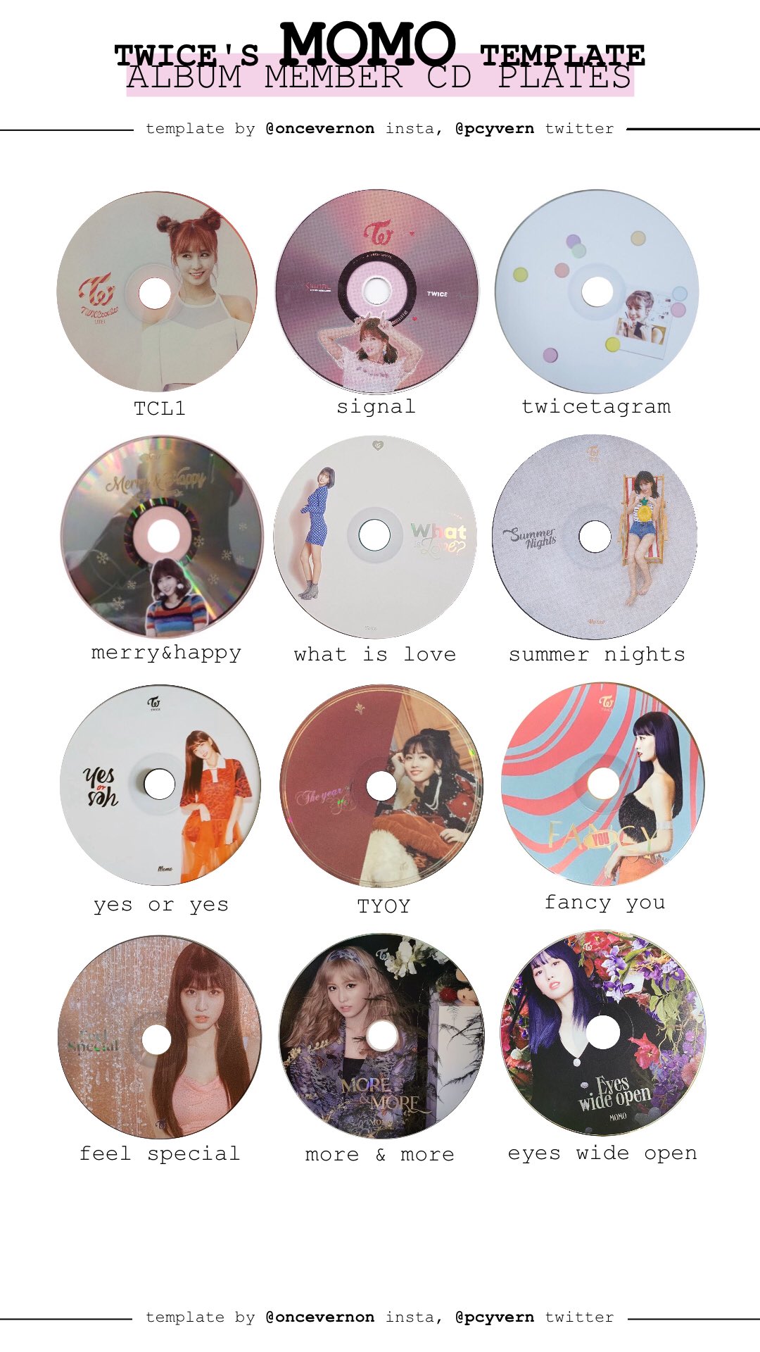 Bella Twice Korean Album Non Photocard Inclusions Templates All Members In The Non Photocard Album Inclusions Folder At T Co Qokqvt5wrs T Co G97cbuevzt Twitter