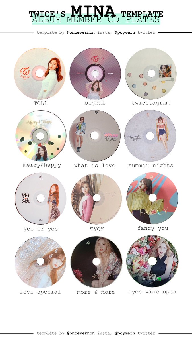 Bella Twice Korean Album Cd Plate Templates All Members At T Co Qokqvt5wrs In The Cd Plates Templates Folder