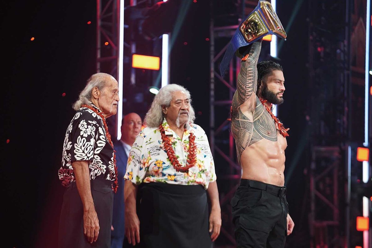 RomanReignNet's tweet photo. For them. 
For you. 
For us. 
#TribalChief #HIAC https://t.co/v5GNCulGgE