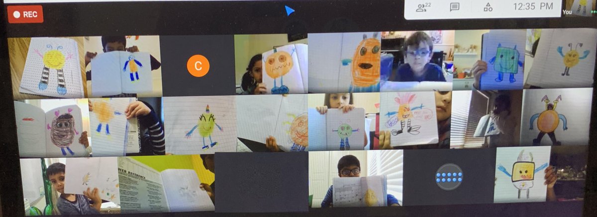 We used our SEL skills to make a monster glyph in math, today. So much fun! <a href="/RLCPrincipal/">Diane Insari</a>