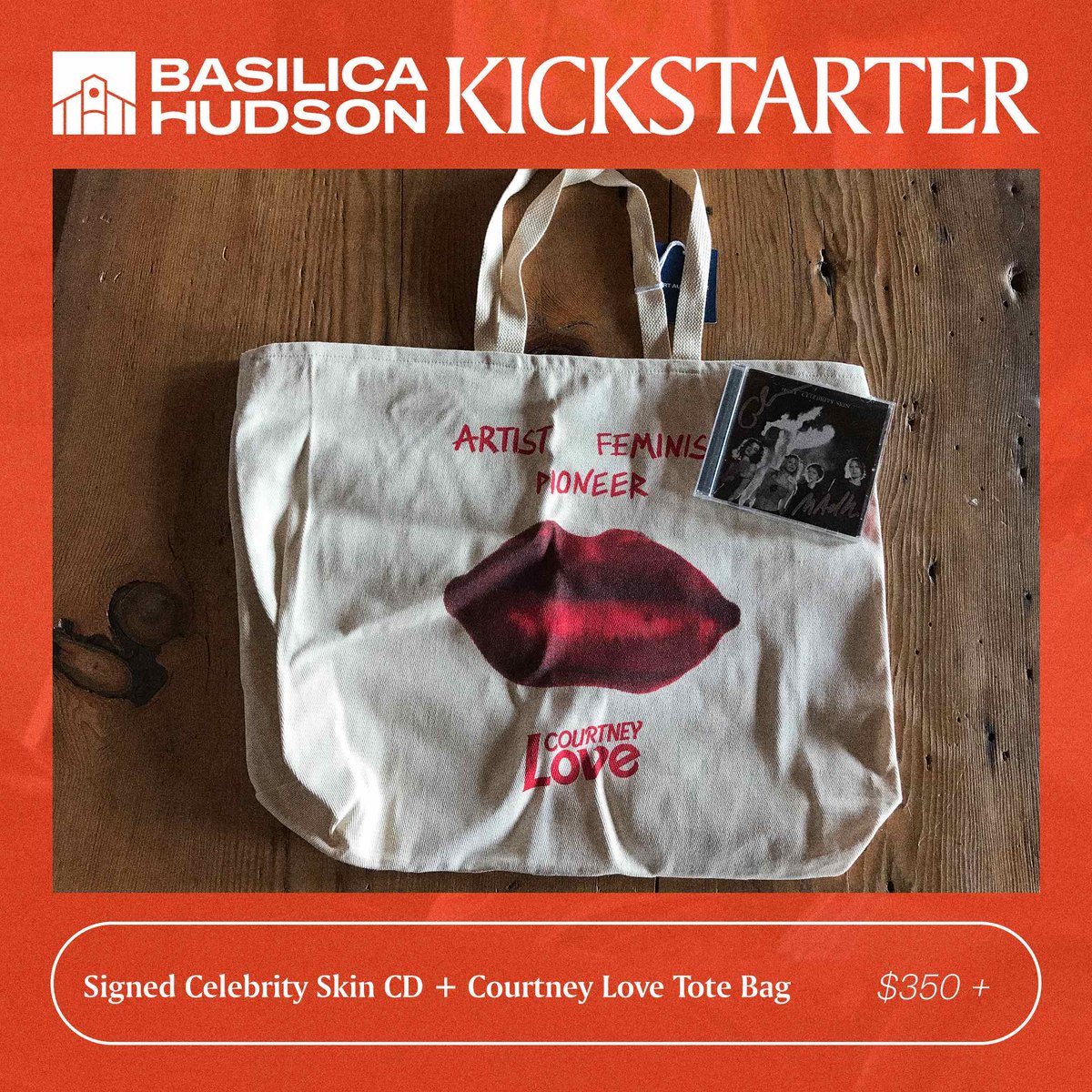Get a rare copy of Hole’s Grammy nominated album Celebrity Skin signed by @Courtney and <a href="/xMAdMx/">Melissa Auf der Maur</a>, plus a tote back from our 2018 Pioneering People Basilica Benefit that honored Courtney Love. Only two days left on our @kickstarter campaign!
bit.ly/BasilicaKickst…