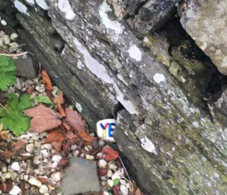 56. Arbroath and Arbroath Abbey got a visit from the 1320 mile indy walkers who walked there from Forfar today. Any volunteers to clean up after them?  #litterbugs4indy