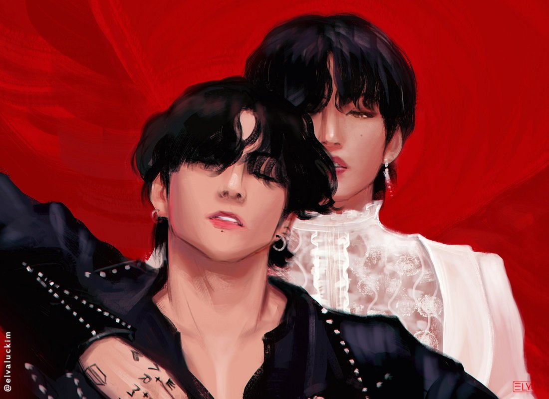Taekook Nsfw 🔞 On Twitter One Of My Faves 🔞 Art By Elvaluckim Zyrvwerbsb Twitter