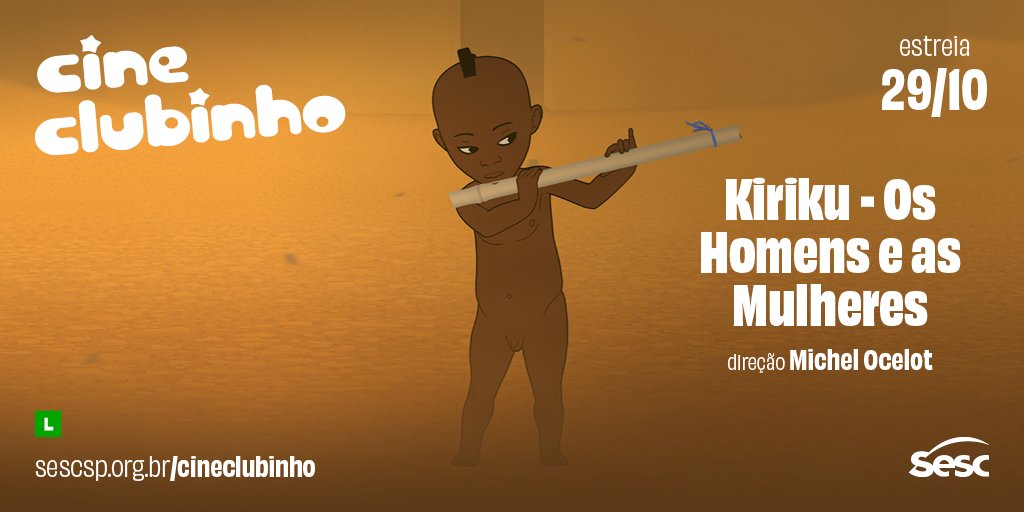 Para as crianças, o Cine Clubinho está recheado de novidades! O brasileiro "O menino e o mundo", os franceses "Kiriku - os homens e as mulheres" e "O menino da Floresta", além de duas sessões de curtas animados, já estão disponíveis. Pra assistir, acesse: https://t.co/Ruq3MbNxOo https://t.co/RqivRRkQvE