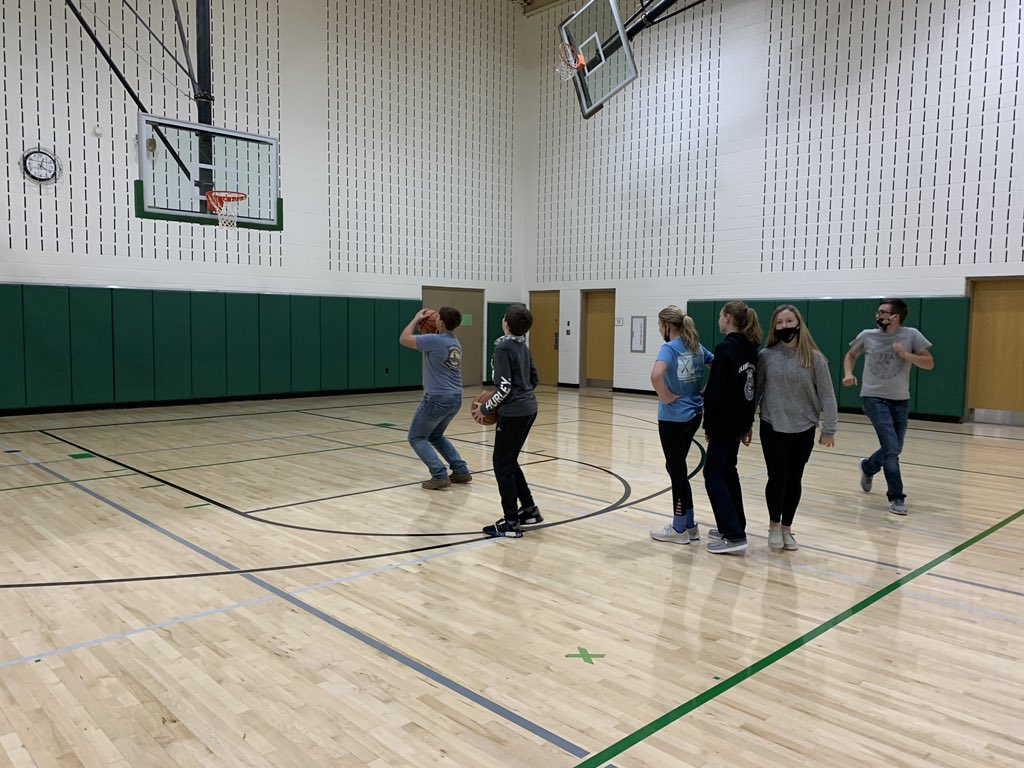 The FFA watch party was a success! Members watched session 1 and did a “Vibin &amp; Thrivin” workshop where they had to draw themselves with bigger parts representing their strengths. They played knockout in the gym to break things up!