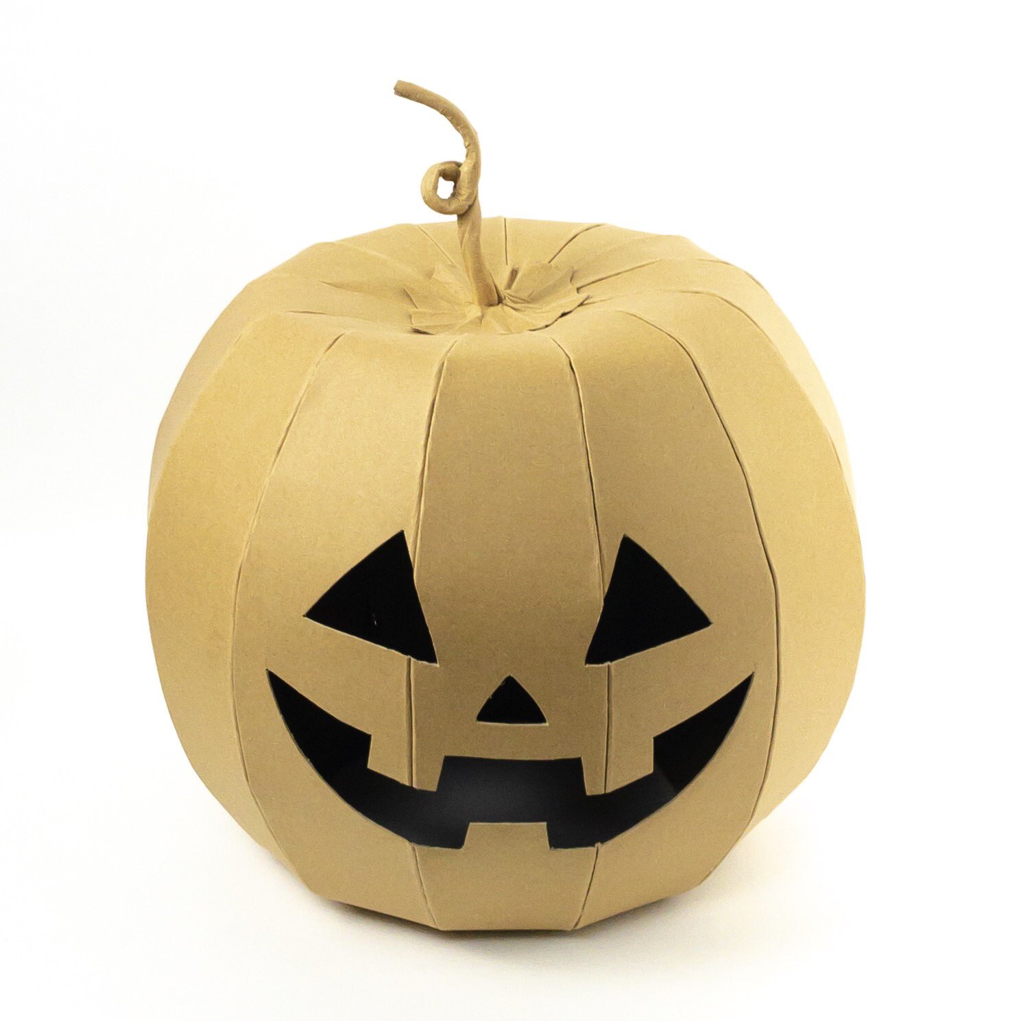 オダカマサキ オドンガー大佐 ダンボールジャックオーランタン 息子のクラスのハロウィンパーティー用に 被れるタイプを作りました 頭身低めで 面白キャラ仕上げ 昨夜急に作ってくれと言われたので ダンボールgフルート 下描き無し一発造形 意気