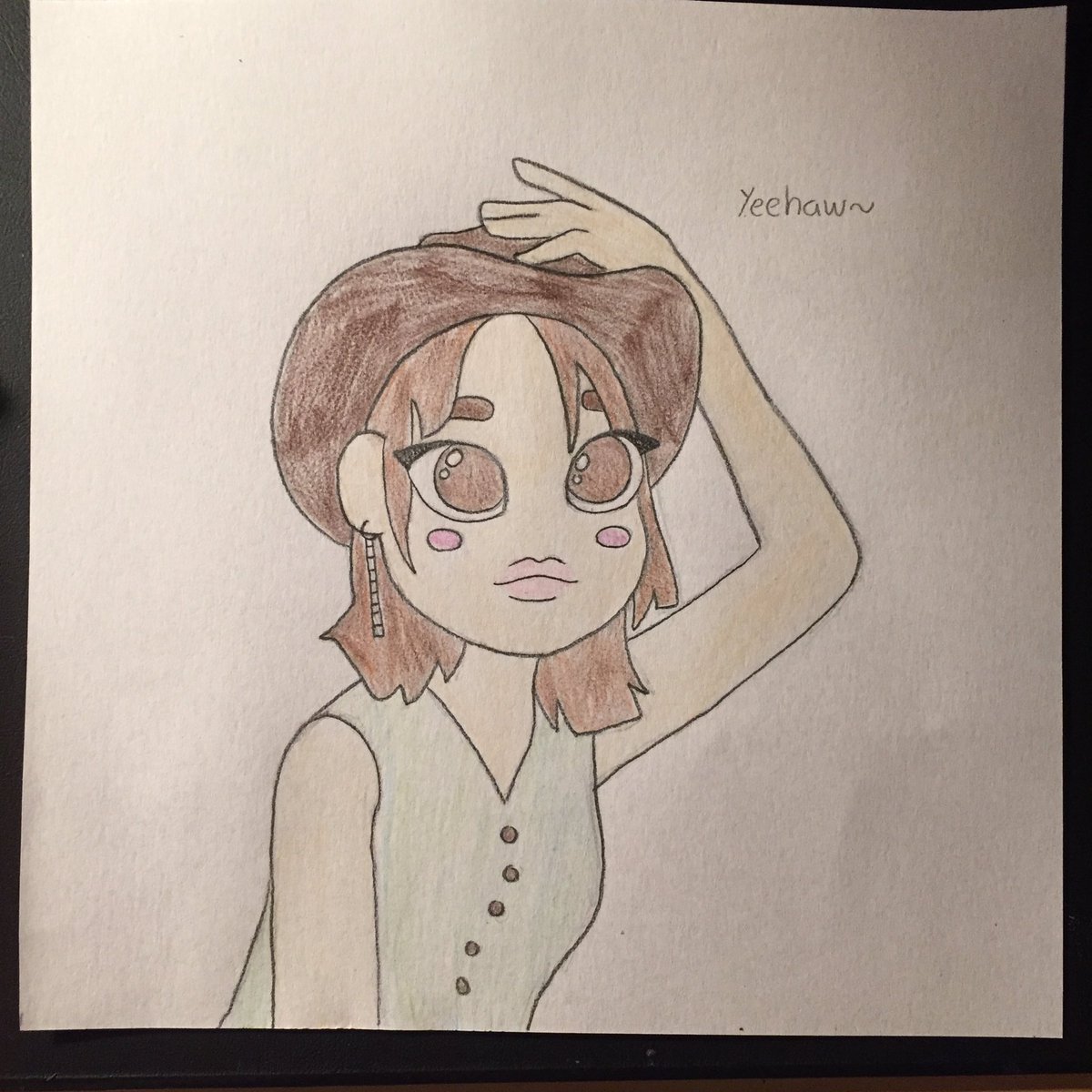 KI55LATER's tweet image. yves and the *WILD WEST*
#Orbitober2020 #Orbitober #loonafanart #LOONA #Yves