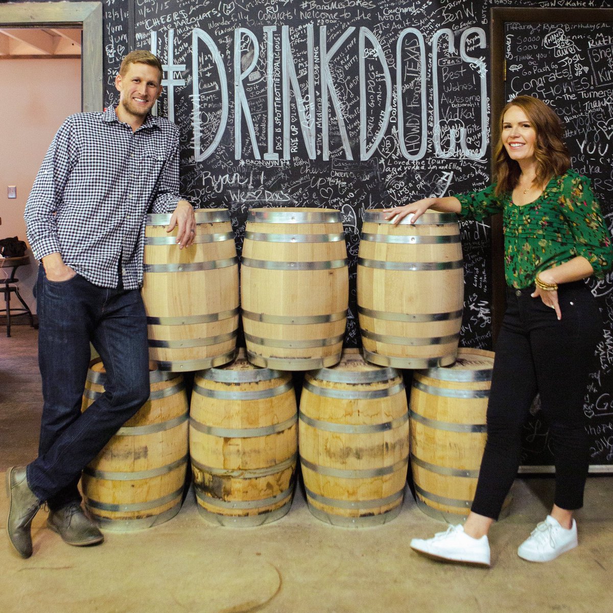 Can you spot your signature on our welcome wall? A lot of fun visitors have come to see us 232 E. Peterson. 

This may becoming office space, but the memories filling these walls certainly won't be lost. #DrinkDocs