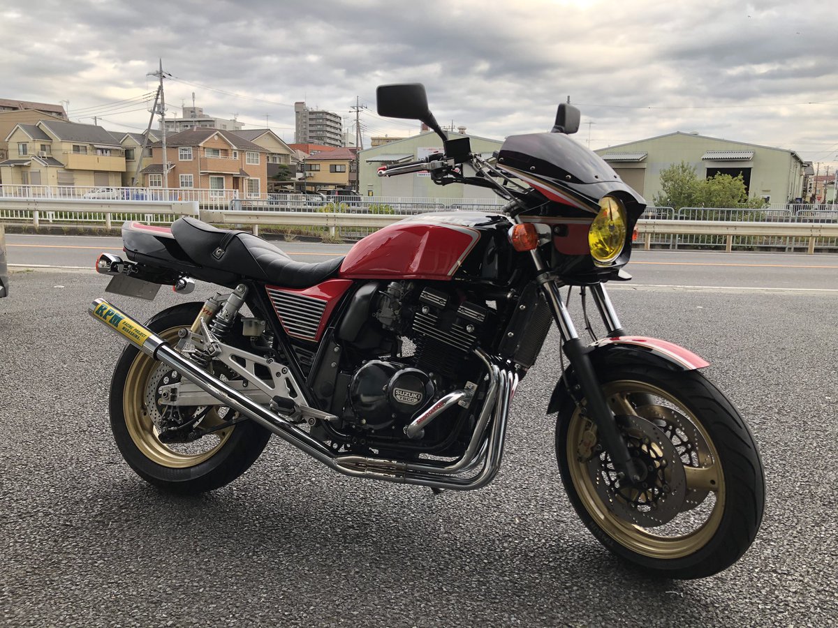 車・バイク・自転車gsx400f アルフィンカバー サイドカバー 社外品