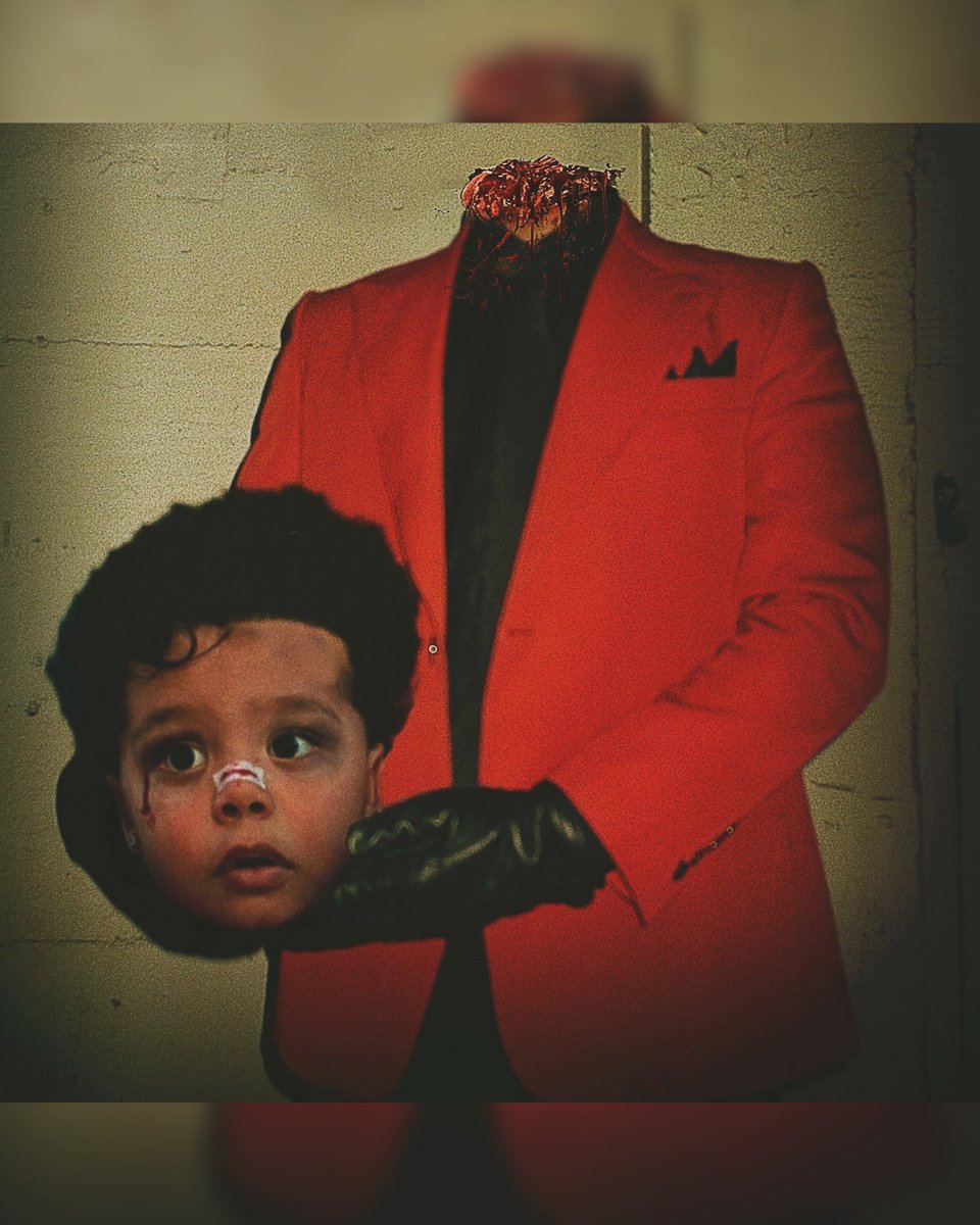 DJDAM's tweet image. My son as @theweeknd #Halloween2020 #Theweeknd #AfterHours #blindinglights #Abelxo