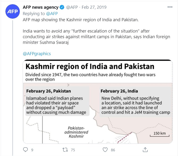 Surjo2021's tweet photo. @_Ummey @MoonChaudhry12 @Avantika0220 @Zeeshan07387566 @ashoswai It was AFP news agency Not HT &amp; this is the original tweet! &amp; the pilot was a Hero since he shot down an F-16 with a MIG-21! Its like killing a gunman with a stick! BTW, why a Bhikari Country buys F-16 if it can’t use it? Just type ‘bhikhari’ in google &amp; enjoy! 😁 https://t.co/zSxn9qsPbl