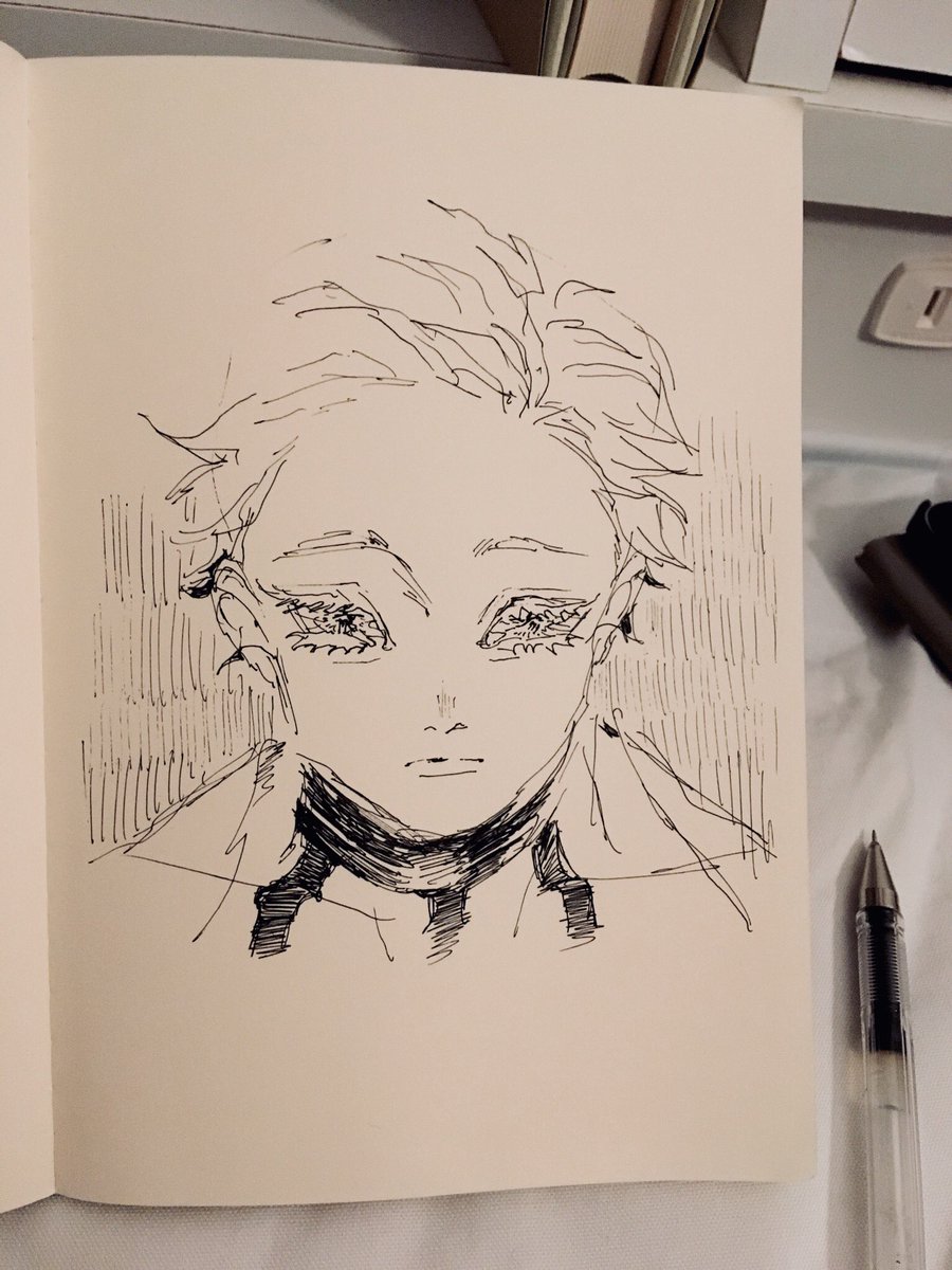 昨晩の猗窩座初描き?

ここまでで
ボールペン 2分ドローイング 
