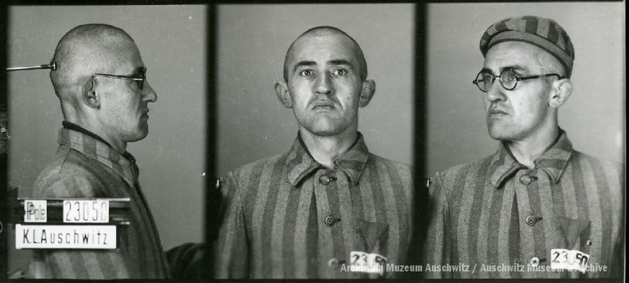 AuschwitzMuseum's tweet photo. 30 October 1902 | Pole Władysław Pikuła was born in Częstochowa. A teacher.

In #Auschwitz from 20 November 1941.
No. 23050
He perished in the camp on 12 June 1942. https://t.co/5jdGVMBoJr