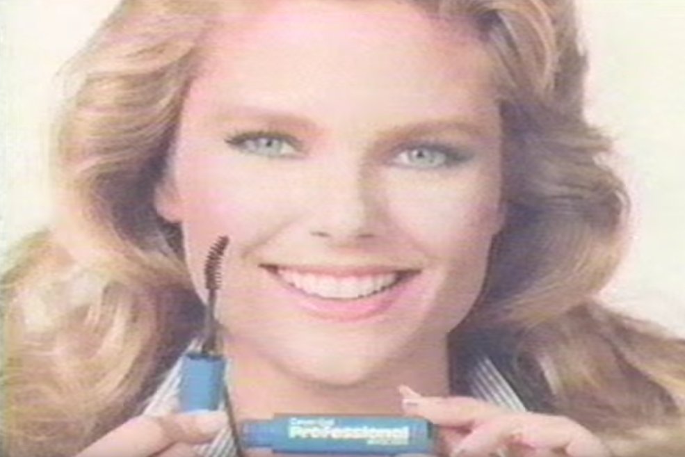 3. 1983: Christie Brinkley + CoverGirlChristie made an iconic cameo in '83 as the model in the red Ferrari.She was all over TV, doing media rounds, giving beauty tips. CoverGirl was smart + ran ads feat. her at the same time.Win-win: Christi + Covergirl  their influence