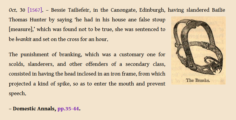 FlikeNoir's tweet photo. 30th of October
#OTD #OnThisDay #Punishment #Branks #MonsMeg #EdinburghCastle #TreatyOfUnion
https://t.co/yT8PEg4VDL https://t.co/wqmEWJvKbF