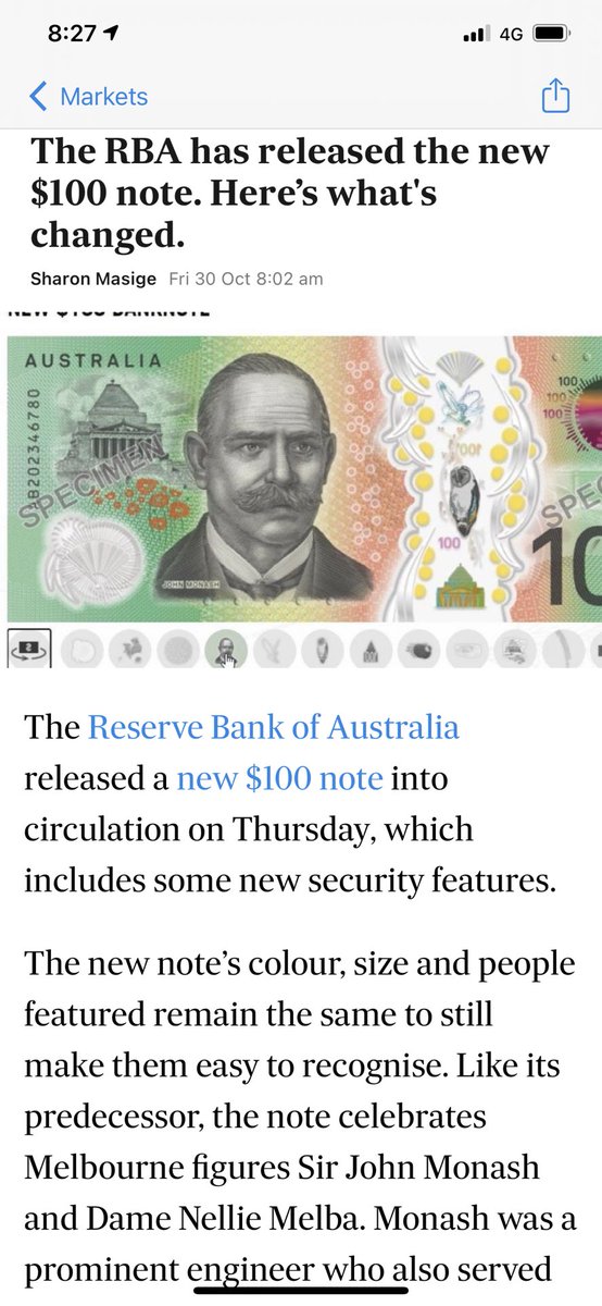 myengexchange's tweet image. He’s back.

The engineer’s engineer.

Didn’t make Field Marshall (yet) but not a bad CV for a kid from West Melbourne.

⁦@MonashUni⁩, public infrastructure, a high school, streets, the Western Front and Australia’s ultimate monetary artefact.

#Engineeing #Monash