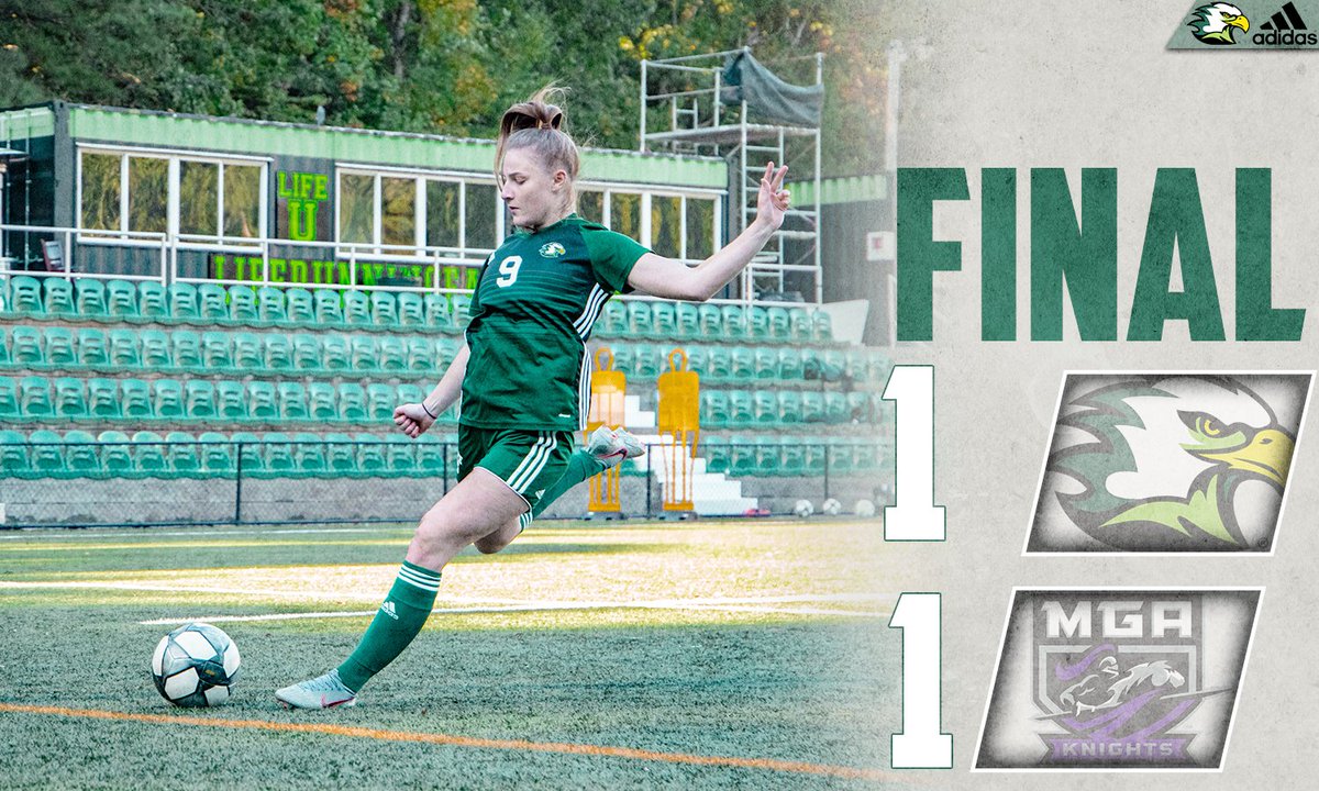 Life Running Eagles (@lifeuathletics) on Twitter photo Still undefeated!!
<a href="/LifeUWSOC/">Life University Women's Soccer</a> comes through in the clutch again, scoring in the final 10 minutes to finish with a tie against <a href="/MGAwomenssoccer/">MGA Women’s Soccer</a> , 1-1! Collighan scored the tying goal off a set piece on a Sletner penalty kick in the 82nd minute! Still undefeated!!
<a href="/LifeUWSOC/">Life University Women's Soccer</a> comes through in the clutch again, scoring in the final 10 minutes to finish with a tie against <a href="/MGAwomenssoccer/">MGA Women’s Soccer</a> , 1-1! Collighan scored the tying goal off a set piece on a Sletner penalty kick in the 82nd minute!