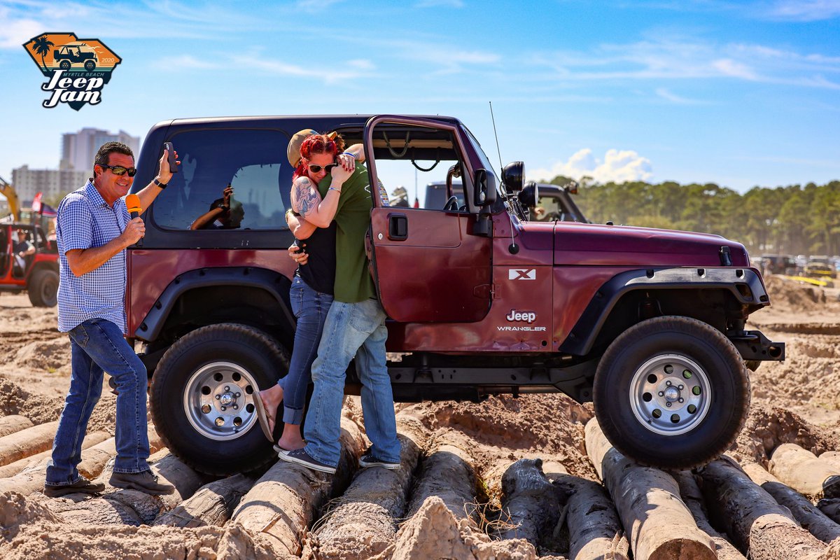 Couples who Jeep together stay together - Congratulations to Trey and Amanda on their engagement at #MBJJ2020!

We hope your future together is filled with infinite happiness, love, laughter, and Jeeps (of course).. 💕🚙👌