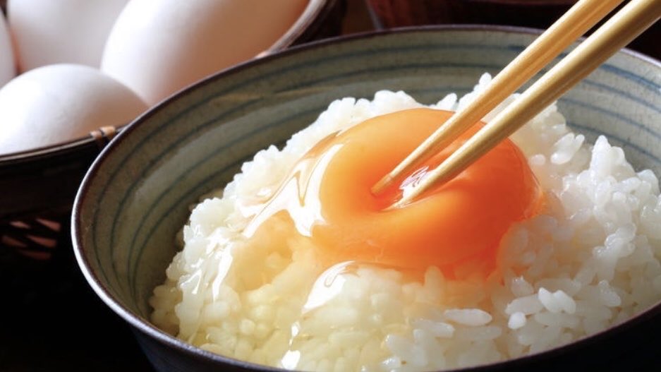 玉子かけごはん 海外にはない 納豆ご飯以上 ステーキはレア食べるのに Togetter