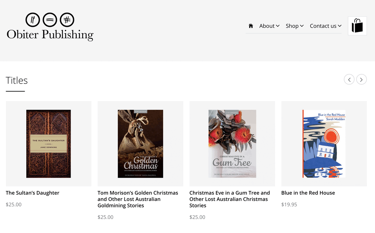 obiterpub's tweet photo. Have you seen our new website? We are very happy with the new stream-lined look and feel! Get your Christmas orders in now! https://t.co/wvdJgN01hE