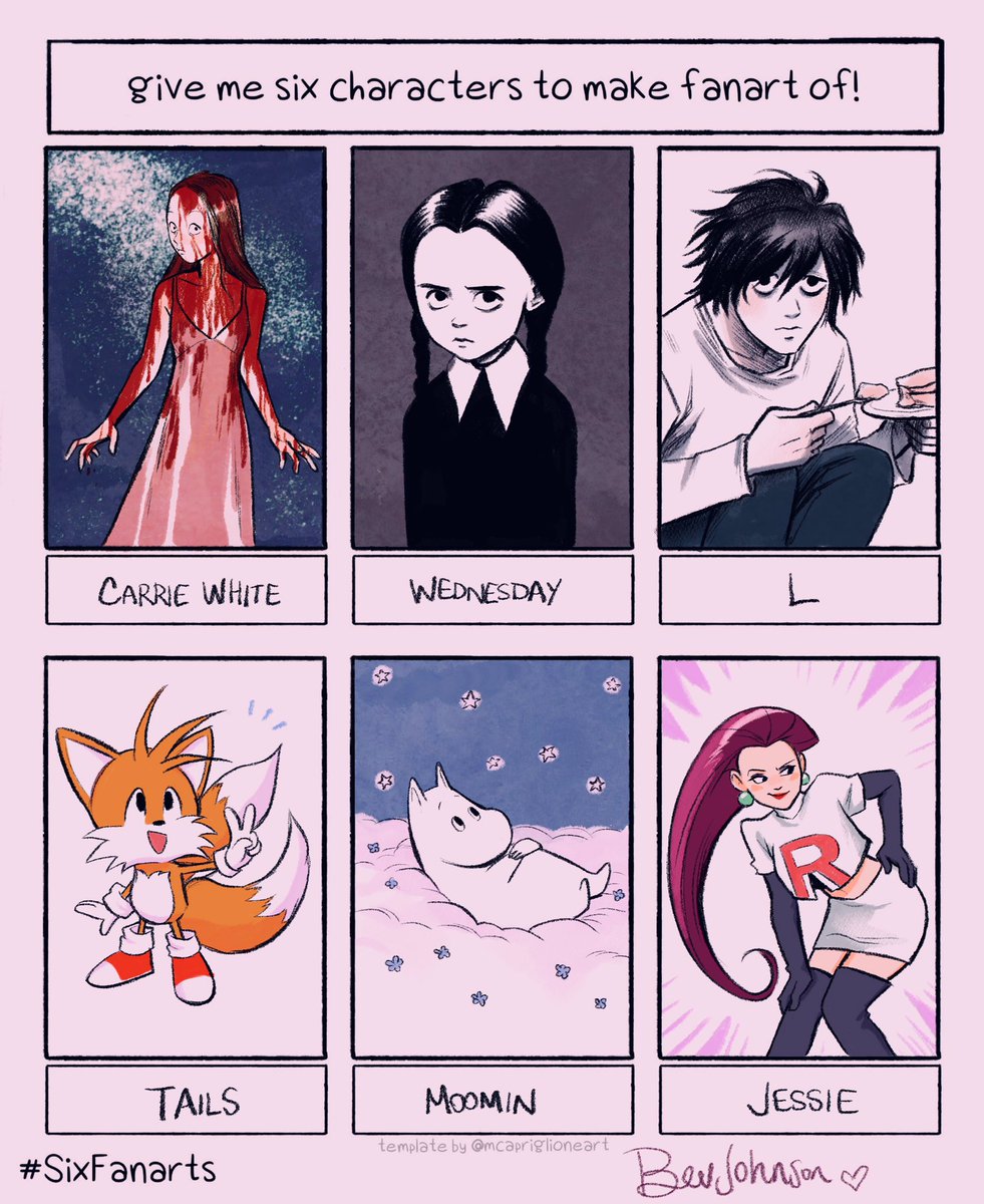 blood / 
I did it I finished an art meme 