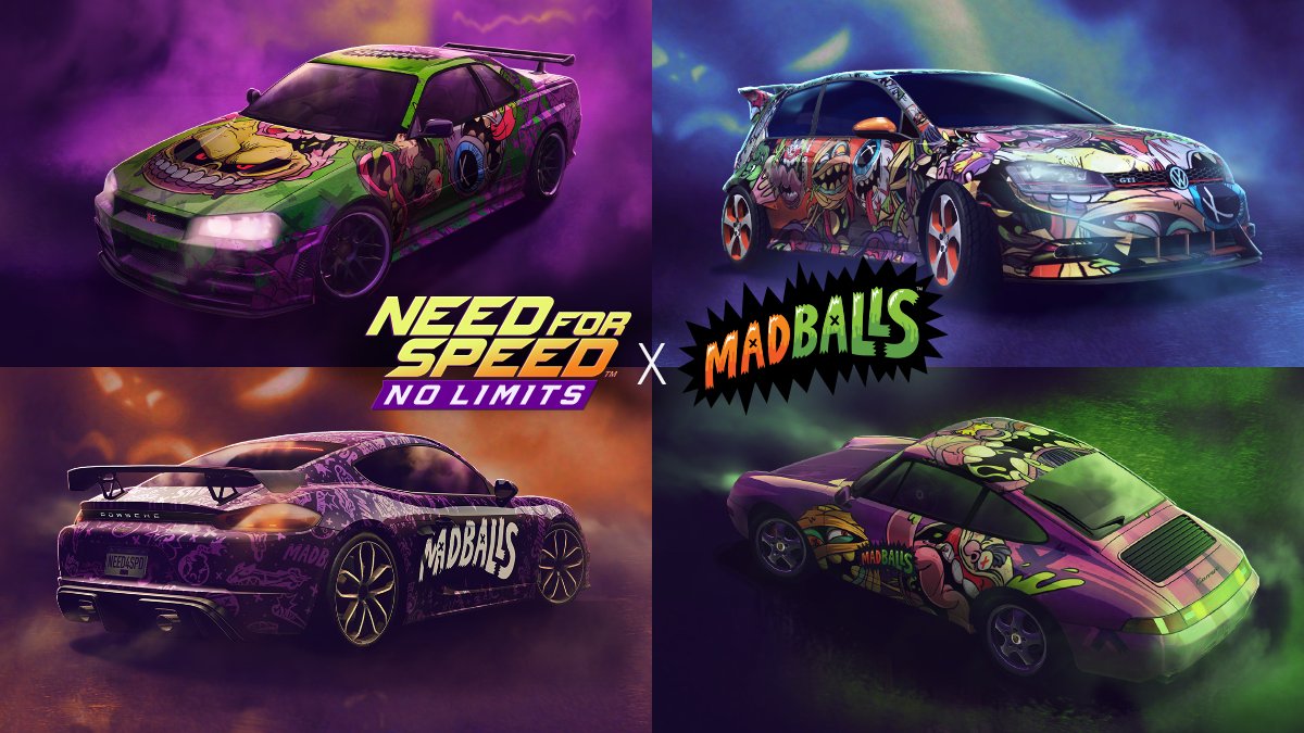 Need For Speed No Limits Let The Madness Of The Season Be On Full Display On Your Ride Which Madballsx Wrap Will You Be Reppin On Your Car T Co Bglukppikn