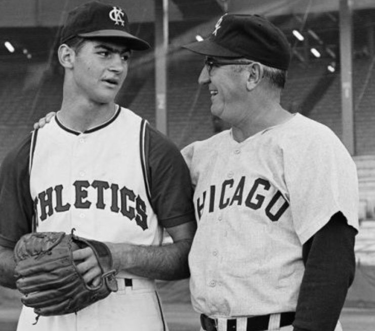 SoxNerd's tweet photo. I find it mind-boggling that the #WhiteSox hired #TonyLaRussa as manager on the 64th anniversary of their hiring of his mentor and fellow Tampa native #AlLopez https://t.co/mhAlAjSwYt