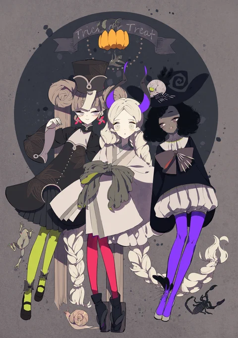 #秋の創作クラスタフォロー祭 女の子の服を永遠に考えてられるタイプの女です!!!! 