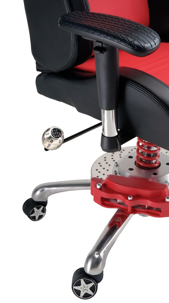 The PitStop GT Office Chair comes in 2 color choices and features a Lifetime Warranty. Order at PitStop-Furniture.com for Free Shipping!
•
Check out PitStop-Furniture.com to shop the complete line of automotive-inspired furniture or give us a call at (480) 348-0777