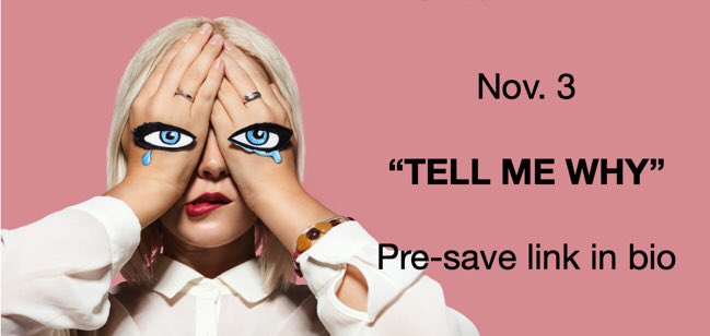 singingmali's tweet photo. Ya pueden pre-salvar mi nuevo single “Tell me why” en este link! You can now pre-save my new single on this link: https://t.co/9DH52853HD . https://t.co/tpMiUUyNbS