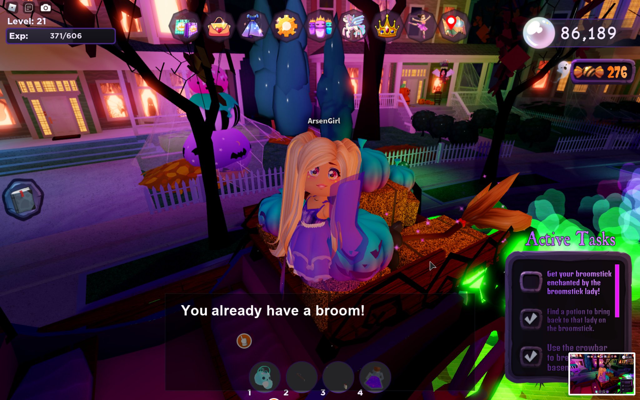 Arsen Girl در توییتر Can Anyone Help I Had The Broom But Left The Game Now It Says I Still Have It But The Witch Says I Don T And I Need - who is the distillery girl in roblox