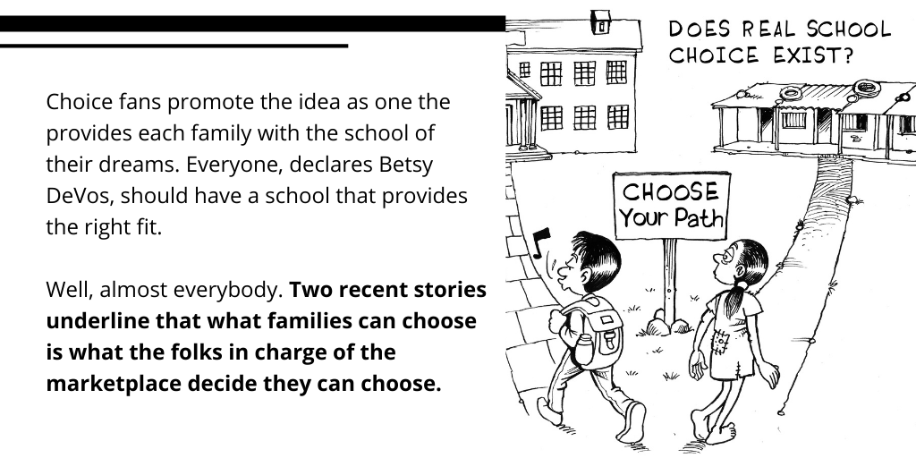 BillHonig1's tweet photo. School Choice Is Not For Those People https://t.co/RBZVWGUv31 #edchat via @palan57 https://t.co/a8fnroVPFA