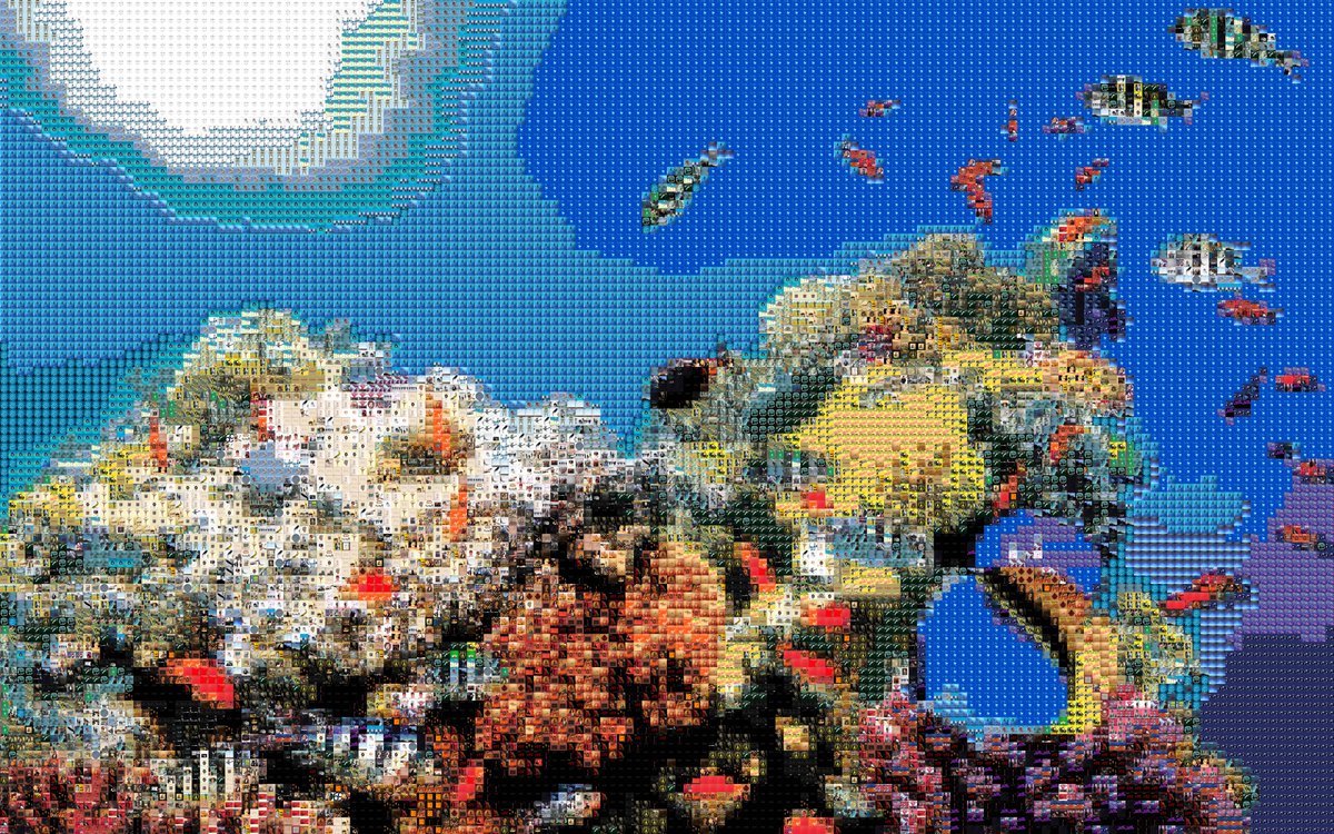 alicegetm's tweet photo. Just finished my mosaic for #cs225 using pictures of albums! https://t.co/0mJdUfVHOC