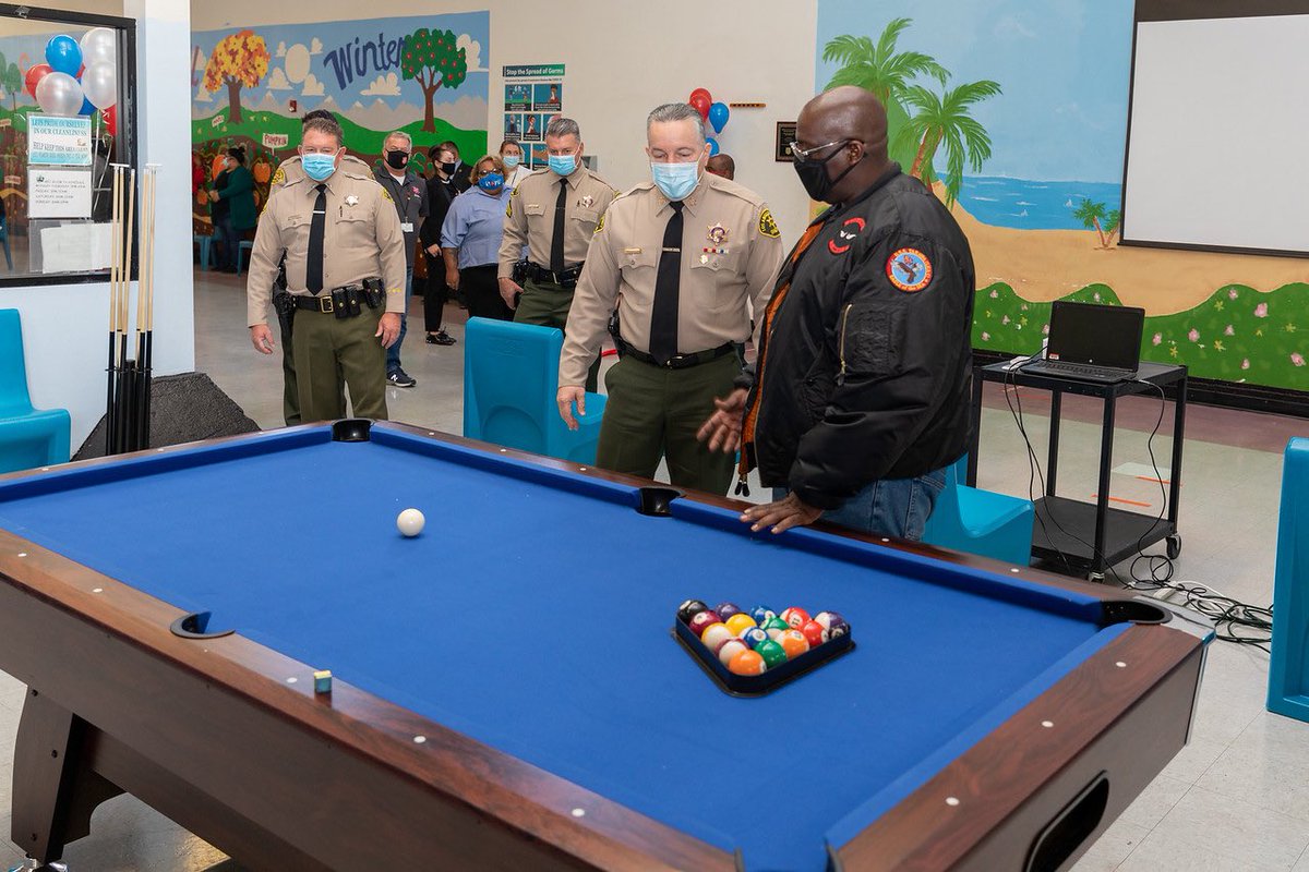 Sheriff Alex Villanueva LASD DONATION THE Salvation Army Helping Military Homleless veterans