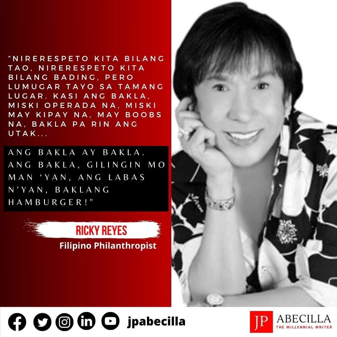 JPAbecillaPH's tweet photo. 1/2
Personalities Against #SOGIEbill
The City of Manila under Mayor Isko Moreno has just implemented policies supporting #SOGIE; and thus, the discussion related to the bill is a hot topic again.
Here are some of the celebrities and lawmakers who are against SOGIE. https://t.co/fwhc48X9ut