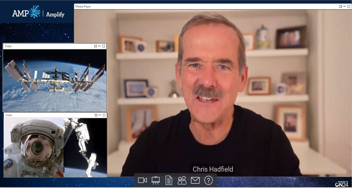 Today over 1000 students from Ardoch partner schools had the opportunity to hear astronaut Colonel Chris Hadfield share his amazing experiences in space. Thanks to the generosity of <a href="/AMP_AU/">AMP</a> for coordinating this incredible STEM program.