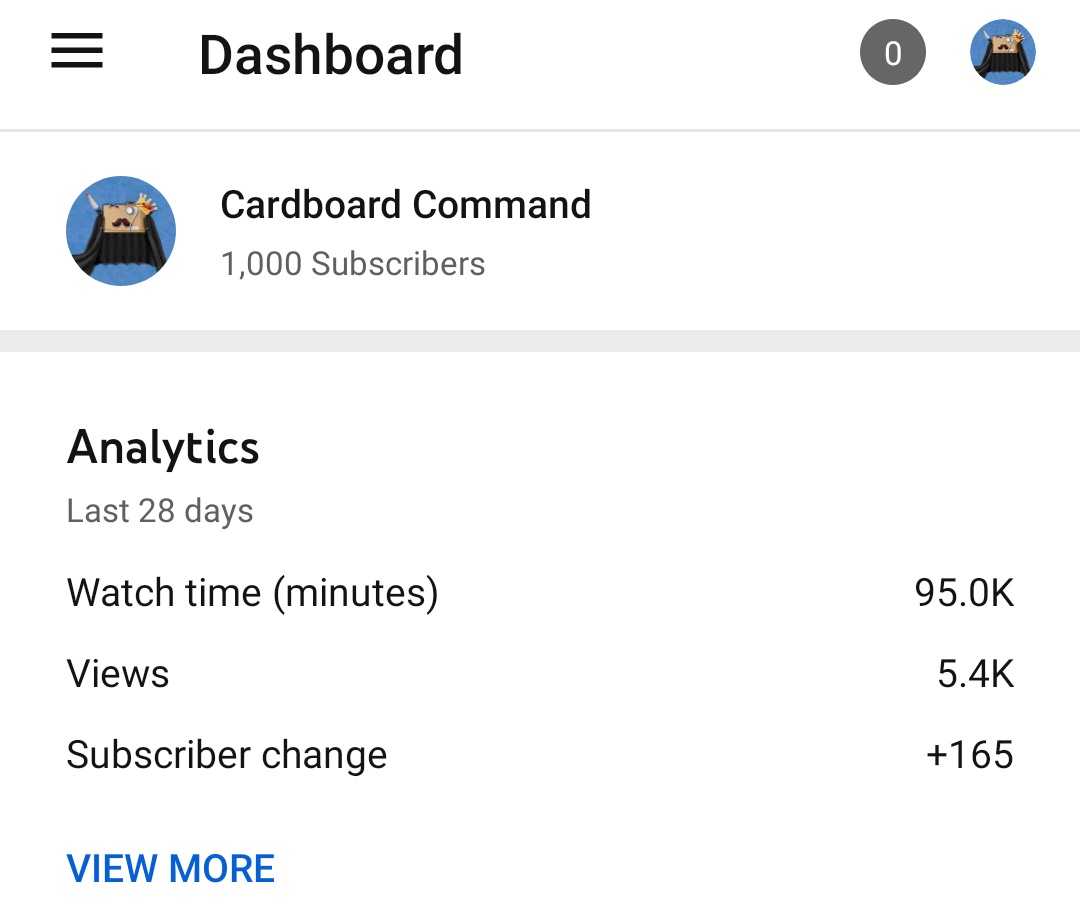 CardboardCmnd's tweet photo. 1k all day baybay! #SoSuccessful https://t.co/EkQMtZGkeS